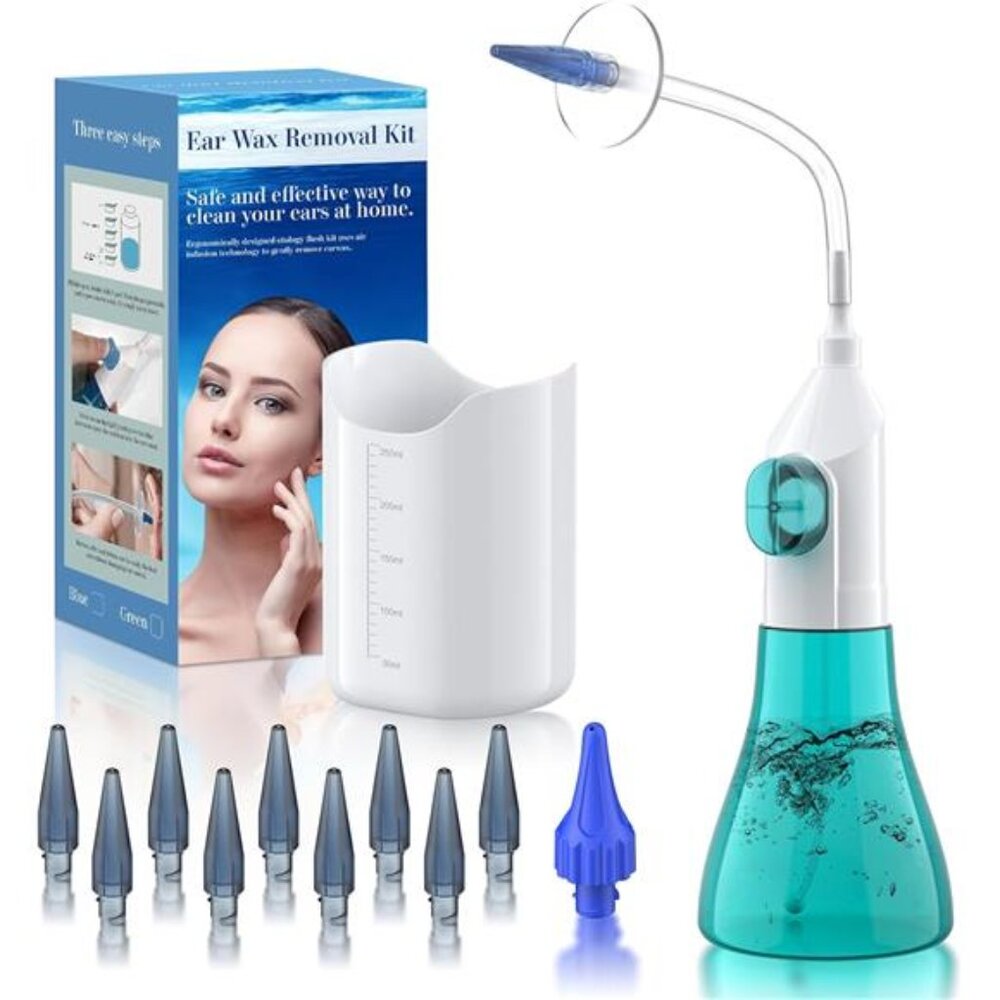 Ear Wax Removal, Ear Cleaner, Ear Cleaning Kit, FSA HSA Eligible, Manual